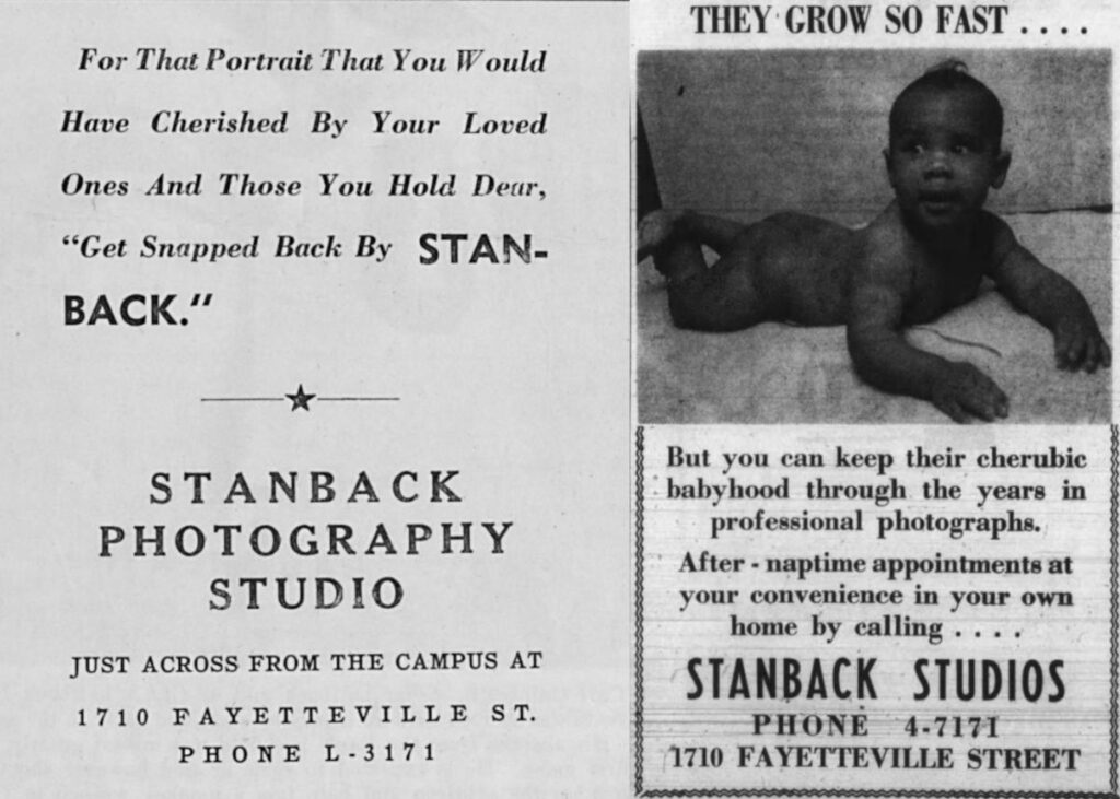 stanbackstudiosadvertisements1947 1952